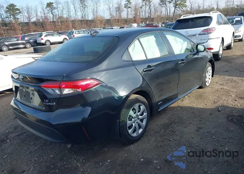 2024 Toyota Corolla Hybrid Le z USA, uszkodzony, nr VIN JTDBDMHE0R3011483